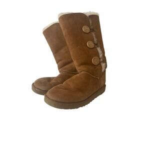 Ugg Baily Button Triplett II Chestnut Color Women's Size 8 Boots